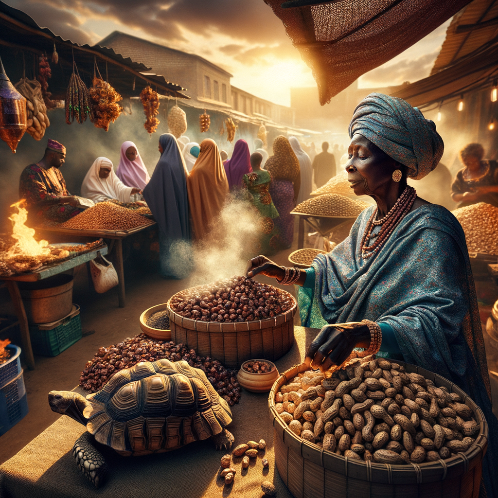 Iya-Elepa the groundnut seller